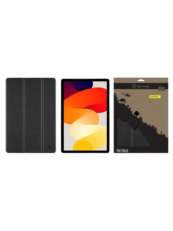 Tactical Tactical Book Tri Fold Futrola za Xiaomi Redmi Pad SE 11 Crna