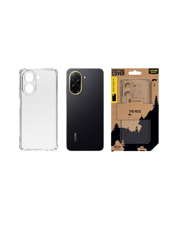 Tactical Tactical TPU Plyo Zaštita za Xiaomi Redmi A5 4G Transparent