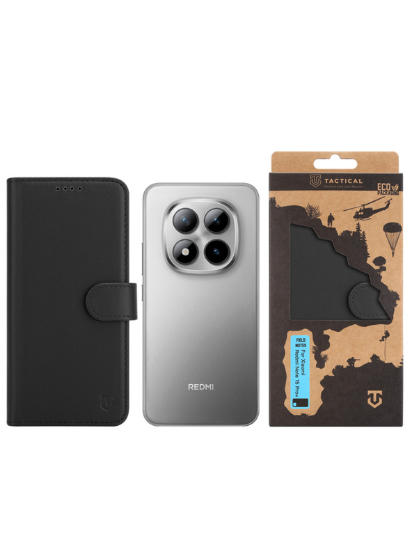 Tactical Tactical Field Notes za Xiaomi Redmi Note 15 Pro+ 5G/Poco M8 Pro Black