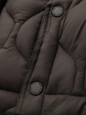 Ombre Clothing Muška prošivana jakna košuljastog kroja - khaki V3 OM-JALP-0215 Ombre Clothing