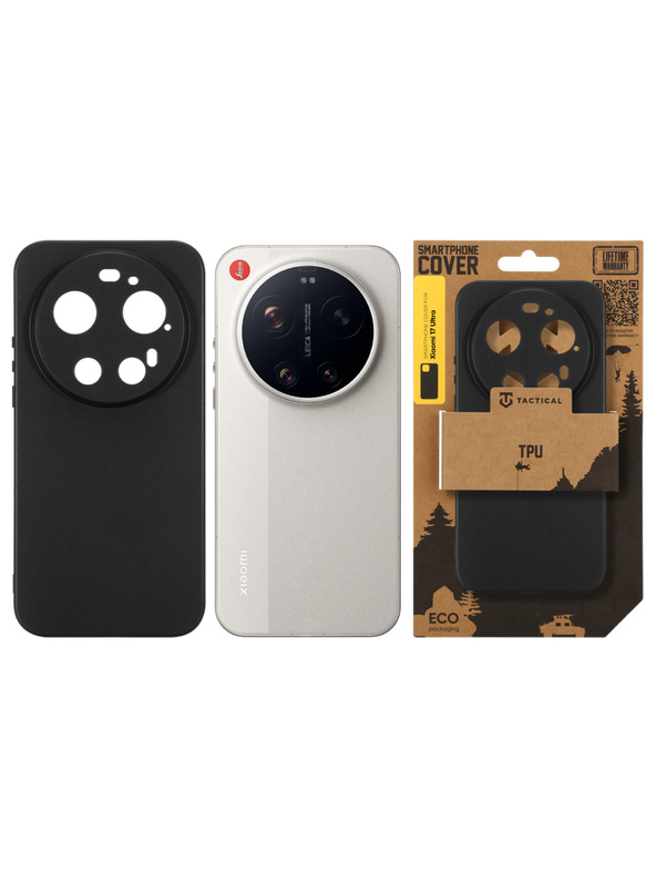 Tactical Tactical TPU Zaštita za Xiaomi 17 Ultra Black