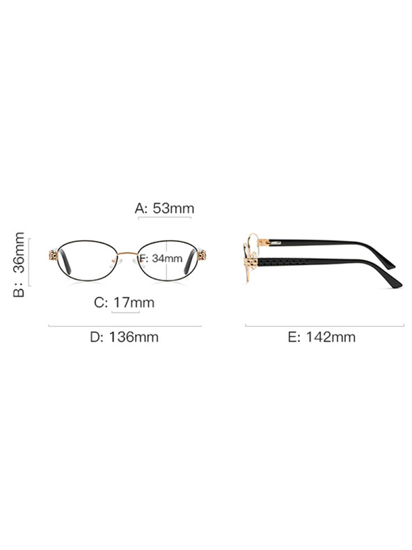 VEYREY VeyRey lentikularne sunčane naočale Parting zlatni okvir prozirna stakla