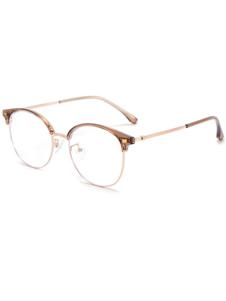VEYREY VeyRey nerd sunčane naočale Shaoil zlatni okvir prozirna stakla