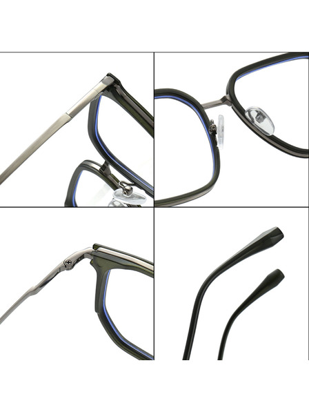 VEYREY VeyRey kutne sunčane naočale Stritad zlatna okvir prozirna stakla