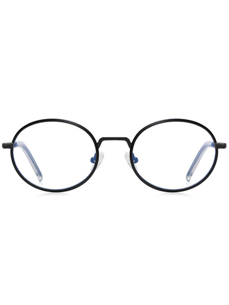 VEYREY VeyRey lenen sunčane naočale Ropug crna okvir prozirna stakla