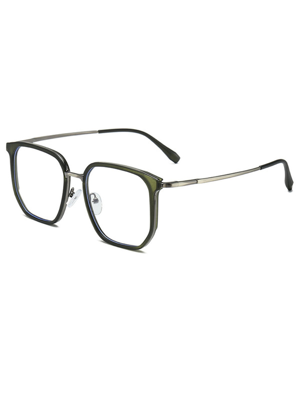 VEYREY VeyRey kutne sunčane naočale Korn crna/visebajna/zelena okvir prozirna stakla