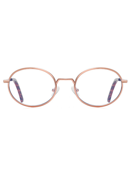 VEYREY VeyRey lenen sunčane naočale Bhubter zlatna okvir prozirna stakla