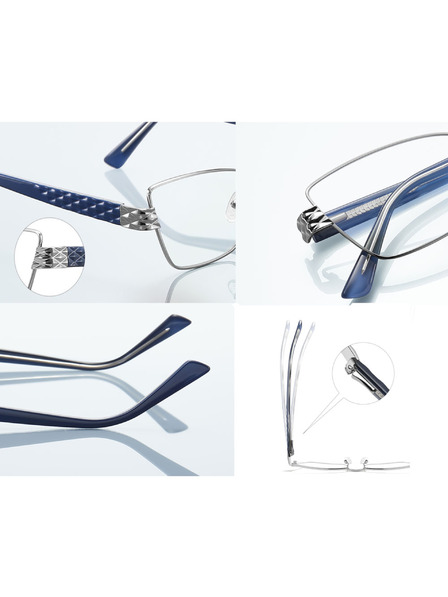 VEYREY VeyRey ženske mačje oko ženske naočale koje blokiraju plavo svjetlo Gallit srebrna okvir prozirna stakla