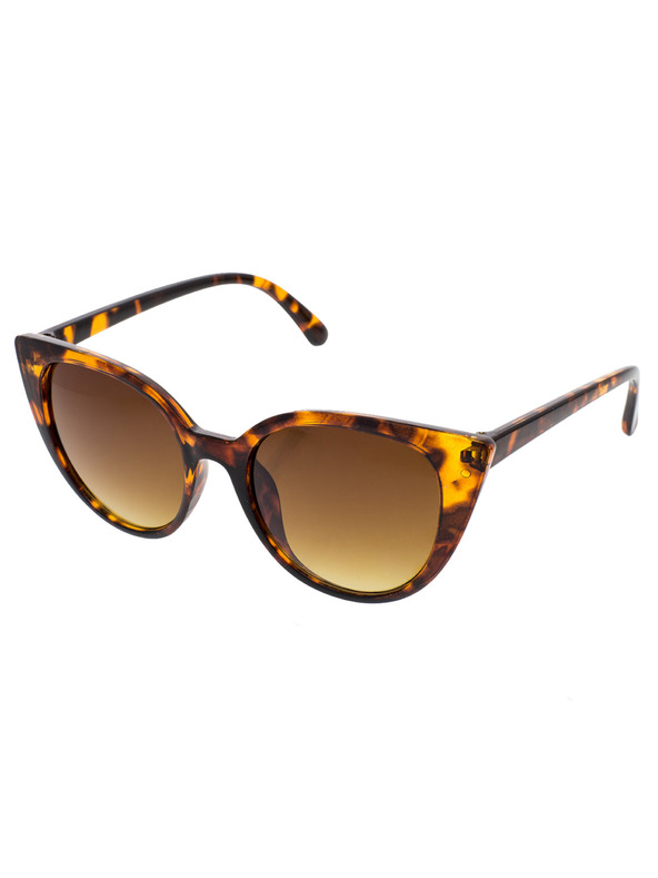 OEM OEM ženske ovalne sunčane naočale Noblest leopard okvir smeđa stakla