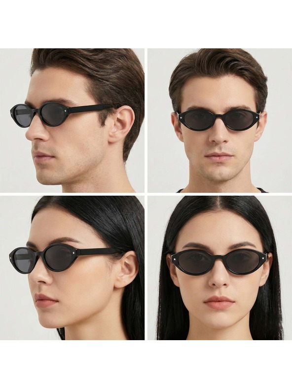 VEYREY VeyRey ženske cat-eye acetatne polarizirajuće sunčane naočale Aest crni okvir crna stakla