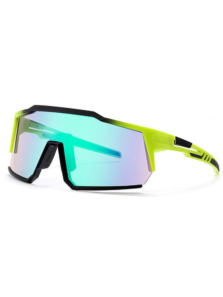 VEYREY VeyRey sportske sunčane naočale Adha crna obruba zelena stakla