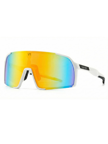 VEYREY VeyRey detske sportske sunčane naočale Wegub bijela obruba zlatna stakla