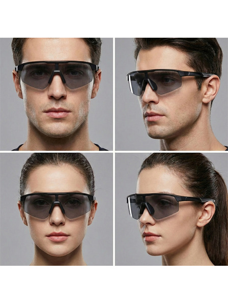 VEYREY VeyRey sportske polarizirajuce sunčane naočale Monoal crna obruba crna stakla