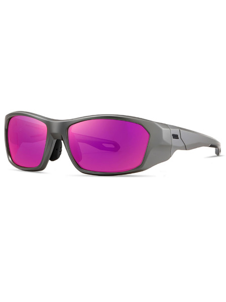 VEYREY VeyRey sportske polarizirajuce sunčane naočale Borned prozirna obruba roza stakla