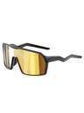 VEYREY VeyRey sportske sunčane naočale Ocli crna obruba zlatna stakla