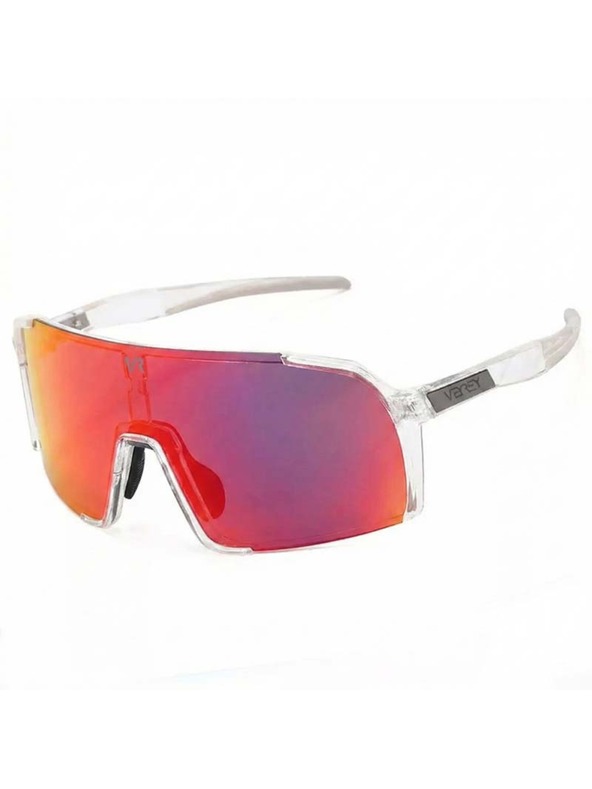 VEYREY VeyRey dječje sportske sunčane naočale Wegub prozirna okvira crvena stakla