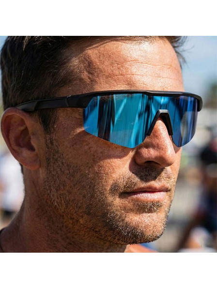 VEYREY VeyRey sportske polarizirajuće sunčane naočale Monoal crna okvira plava stakla