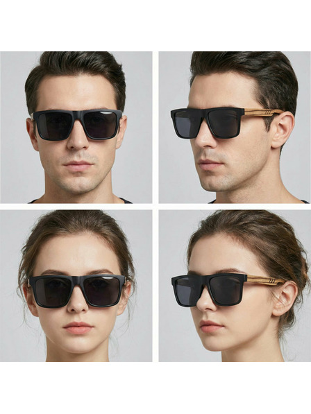 VEYREY VeyRey nerd polarizirajuće sunčane naočale Surance crna okvira crna stakla