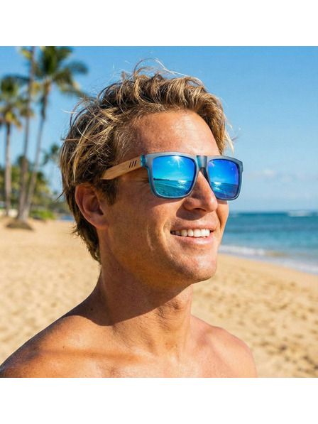 VEYREY VeyRey nerd polarizirajuće sunčane naočale Surance plava okvira plava stakla