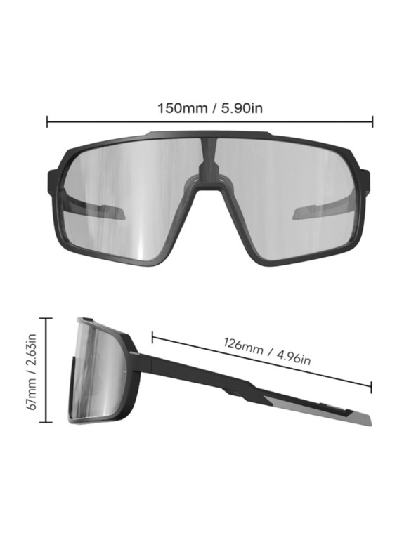 VEYREY VeyRey sportske fotokromatske sunčane naočale Jist roza okvir roza stakla