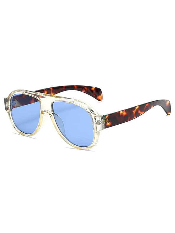 VEYREY VeyRey pilotske sunčane naočale Monoeet prozirni okvir plava stakla