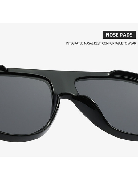 VEYREY VeyRey pilotske sunčane naočale Monoeet prozirni okvir plava stakla