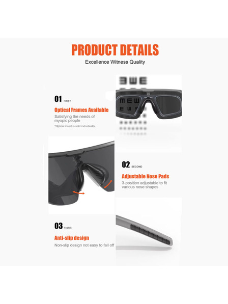 VEYREY VeyRey sportske fotokromatske sunčane naočale Endank žuta okvir zelena stakla