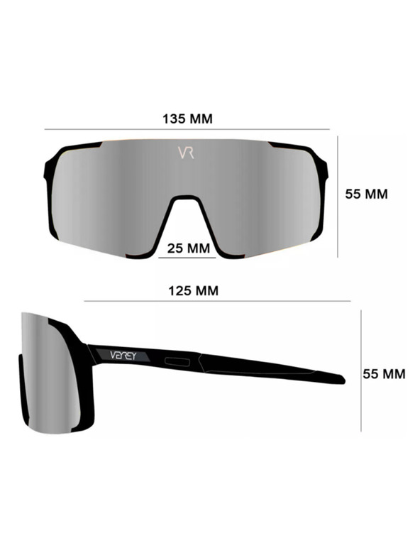 VEYREY VeyRey decje sportske sunčane naočale Wegub bijeli okvir roza stakla