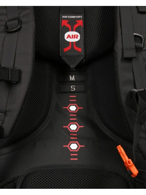 Kilpi Turisticki ruksak 45 L Kilpi ECROW 45-U Crna