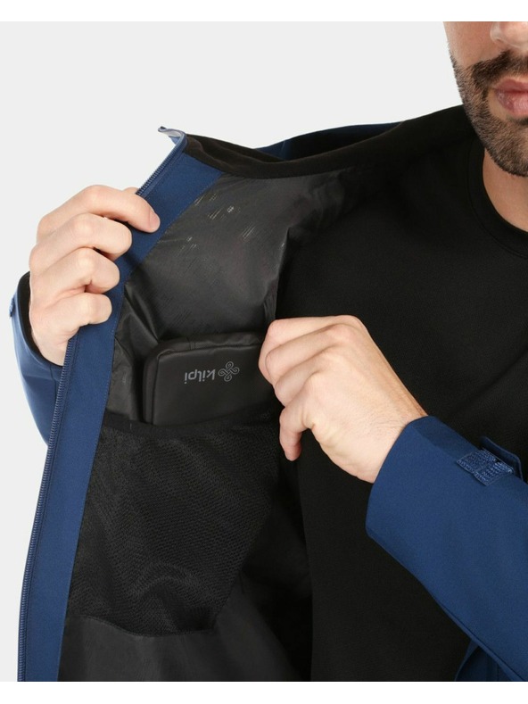 Kilpi Muška produžena outdoor jakna Kilpi AYRA-M Tamno plava