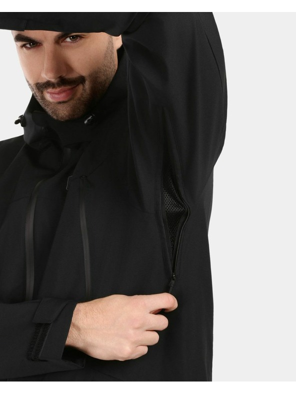 Kilpi Muška produžena outdoor jakna Kilpi AYRA-M Crna
