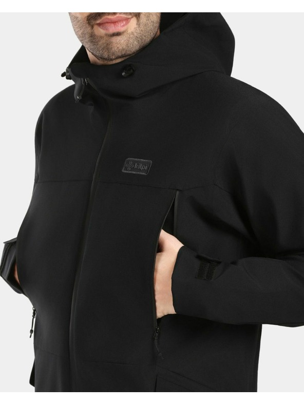 Kilpi Muška produžena outdoor jakna Kilpi AYRA-M Crna
