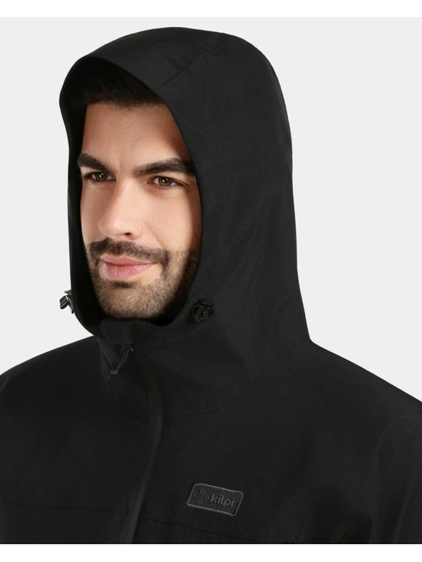 Kilpi Muška produžena outdoor jakna Kilpi AYRA-M Crna