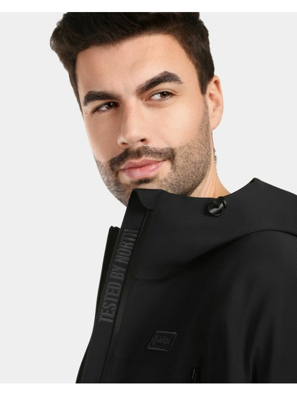 Kilpi Muška produžena outdoor jakna Kilpi AYRA-M Crna