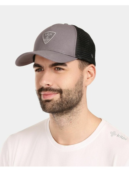 Kilpi Unisex kapa s vizierom Kilpi BORA MID-U Siva
