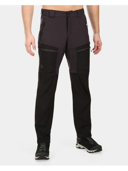 Kilpi Kilpi HOSIO-M muške odvojive hlače za van, crne