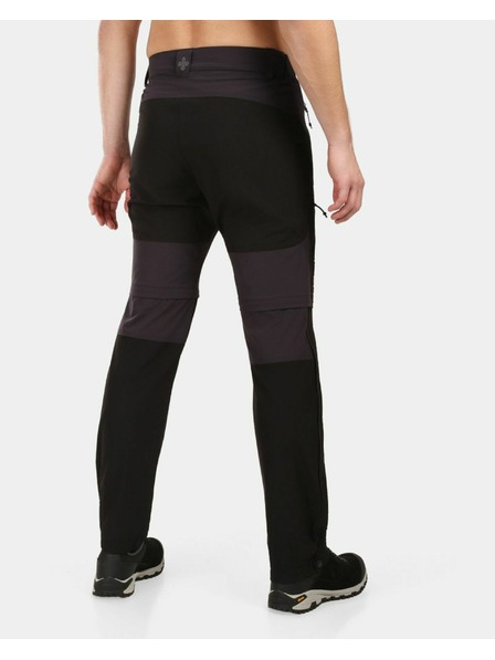 Kilpi Kilpi HOSIO-M muške odvojive hlače za van, crne