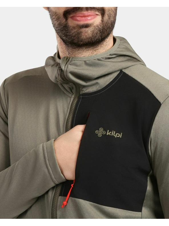 Kilpi Muška fleece majica Kilpi SEVELEN-M Zelena