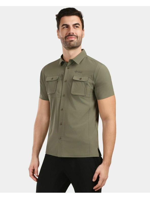 Kilpi Muška outdoor košulja Kilpi BOMBAY-M Zelena