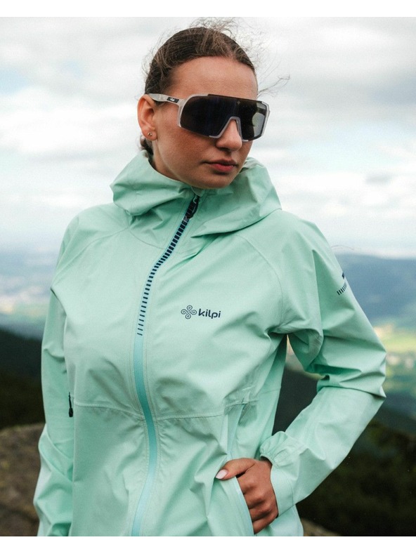 Kilpi Ženska vodootporna jakna Kilpi HURRICANE-W Menta