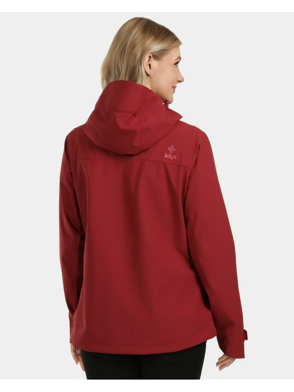Kilpi Zenska membranskog jakna Kilpi MONTANA-W Tamno crvena