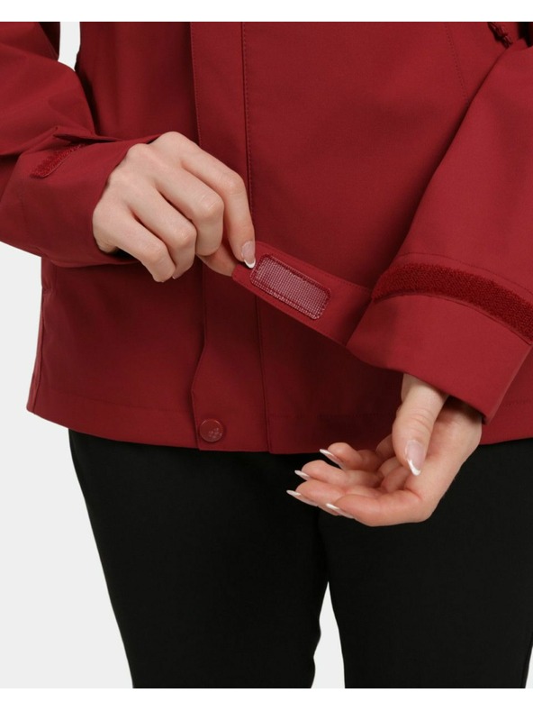 Kilpi Zenska membranskog jakna Kilpi MONTANA-W Tamno crvena
