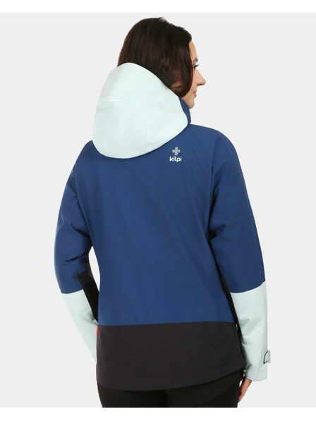 Kilpi Ženska hardshell vodootporna jakna Kilpi MAMBA-W Tamno plava