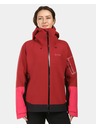 Kilpi Ženska hardshell vodootporna jakna Kilpi MAMBA-W tamno crvena