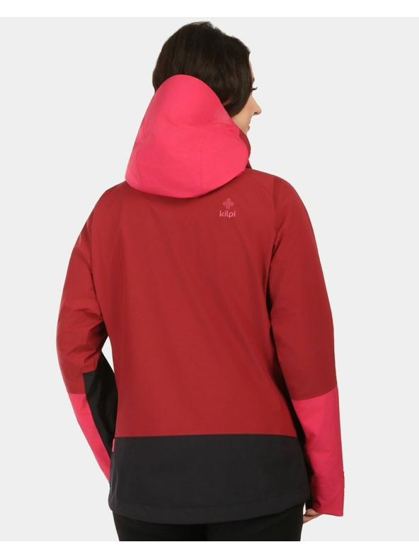 Kilpi Ženska hardshell vodootporna jakna Kilpi MAMBA-W tamno crvena