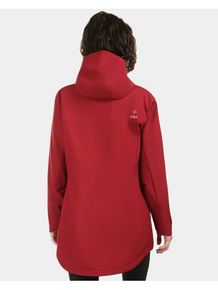 Kilpi Ženski vanjski kaput Kilpi AYRA-W Tamno crvena