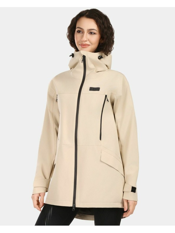 Kilpi Ženski vanjski kaput Kilpi AYRA-W Bež