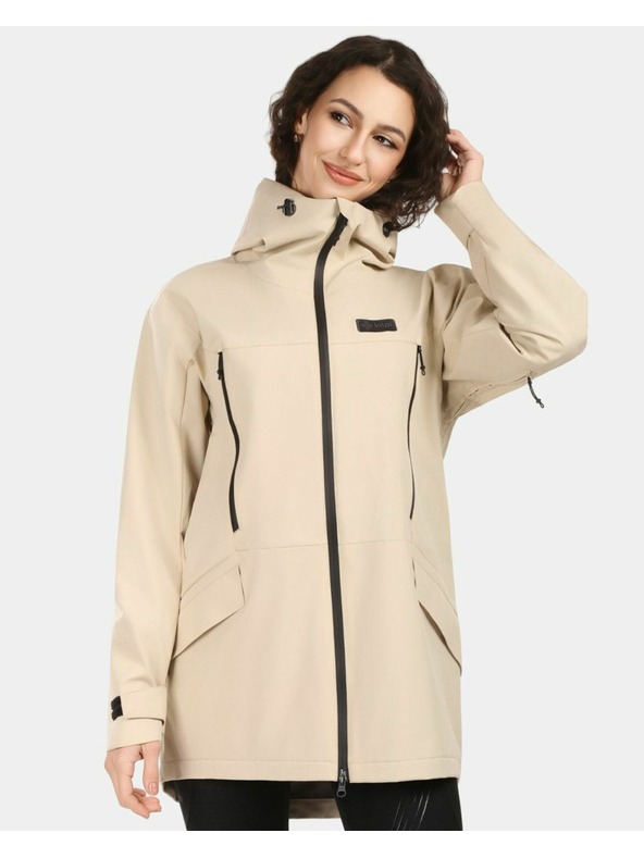 Kilpi Ženski vanjski kaput Kilpi AYRA-W Bež