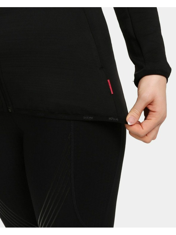 Kilpi Ženska funkcionalna dukserica s kapuljačom Kilpi MEMPHIS-W Crna