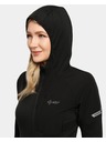 Kilpi Ženska funkcionalna dukserica s kapuljačom Kilpi MEMPHIS-W Crna